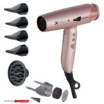GAMMA+ XCELL S Ionic Haartrockner 290 g ultraleicht | 120.000 U/min Motor | Selbstreinigung | Leise
