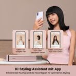 DREAME Aero Straight Pro Glätteisen & Haartrockner 2-in-1, KI-Styling, Dual-Luftstrom – Bild 12