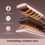 DREAME Aero Straight Pro Glätteisen & Haartrockner 2-in-1, KI-Styling, Dual-Luftstrom – Bild 7
