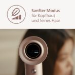 Philips Haartrockner Series 8000 mit ThermoShield – bürstenloser Motor, Ionentechnologie, 1400 W, Rosé – Bild 6