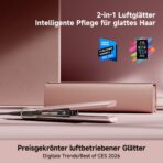 DREAME Aero Straight Pro Glätteisen & Haartrockner 2-in-1, KI-Styling, Dual-Luftstrom – Bild 2